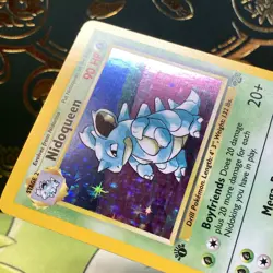 Pokemon TCG 1st Edition Nidoqueen Jungle Holo Card 7/64 LP + NM - - Image 4