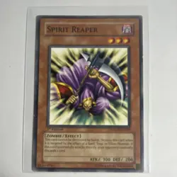 Yu-Gi-Oh Spirit Reaper SDZW-EN009 1st Edition Zombie World TCG Card NM/LP - Image 1