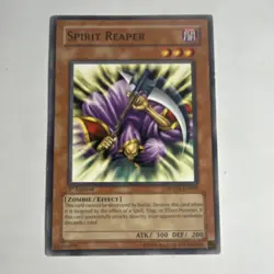 Yu-Gi-Oh Spirit Reaper SDZW-EN009 1st Edition Zombie World TCG Card NM/LP - Image 2