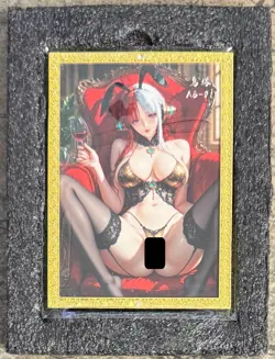 ONE PIECE CCG (AS) - Waifu Anime Goddess Cards - Thick, High-End Metal Cards - Image 1