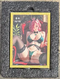 ONE PIECE CCG (AS) - Waifu Anime Goddess Cards - Thick, High-End Metal Cards - Image 2