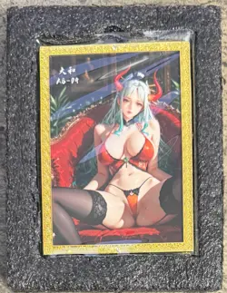 ONE PIECE CCG (AS) - Waifu Anime Goddess Cards - Thick, High-End Metal Cards - Image 4