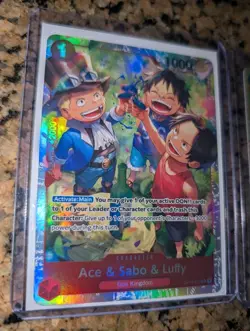 One Piece TCG OP13 Card Lot of 3 Near Mint - Image 2