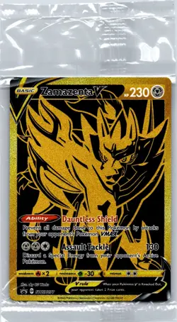 SEALED Zamazenta V - SWSH077 SWSH: Sword & Shield Promo Cards Holo - Image 1