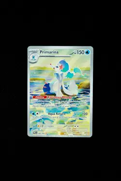 Primarina Pokemon Card (Pitch Black 088/084) Illustration Rare - Image 1