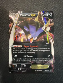 Malamar EX - 58/119 - Ultra Rare - Phantom Forces - Pokemon Card - NM/M - Image 1