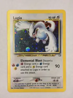 Lugia - 9/111 - Pokemon Neo Genesis Unlimited Holo Rare Card WOTC NM - Image 1