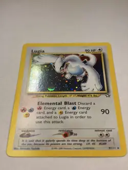 Lugia - 9/111 - Pokemon Neo Genesis Unlimited Holo Rare Card WOTC NM - Image 2
