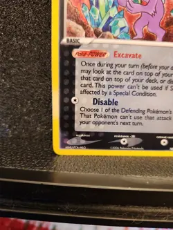 Pokemon TCG Sableye Crystal Guardians 10/100 Holo Rare Card 2006 NEAR MINT - Image 5