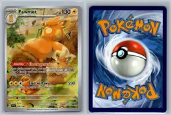 Pawmot 209/198 Illustration Rare Scarlet & Violet Pokemon Card Near Mint - Image 3