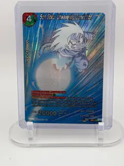 Son Goku, Unwavering Conviction | Dragon Ball Super Card Game LP - Image 1
