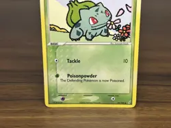 Bulbasaur 45/100 Crystal Guardians Non Holo Pokemon Card - Image 3