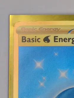 Pokemon Gold Basic Water Energy TCG Paldea Evolved Holo Hyper Rare Card 279/193 - Image 5
