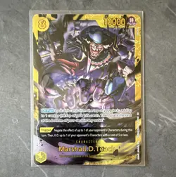 Bandai One Piece Card Game Marshall D Teach OP16-119 SEC - Image 1