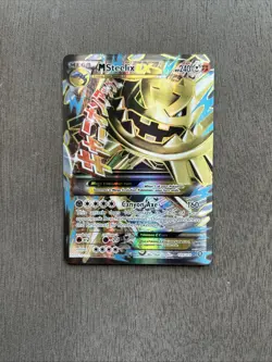 M Steelix EX Full Art 109/114 XY Steam Siege Ultra Rare Mega Card - Image 1