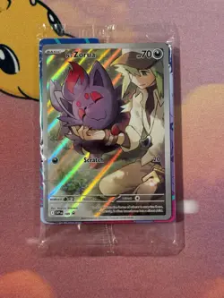 N's Zorua 189 Sv: Scarlet & Violet Promo Cards Holo Sealed - Image 1