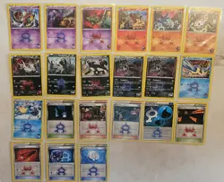 2015 Pokemon TCG Team Magma & Team Aqua Stamped Lot - 21 Cards - LP - Image 1