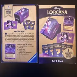 Disney Lorcana Elsa Gift Box - 5 Packs + Elsa Promo - Set 9 Fabled First Chapter - Image 4