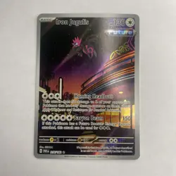 Pokemon TCG Iron Jugulis Paradox Rift Holo Card 216/182 Near Mint Condition - Image 1
