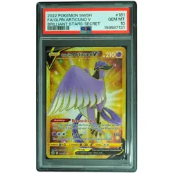 Galarian Articuno V #181/172 Brilliant Stars SR Holo PSA 10 Pokemon Card*TEW - Image 1