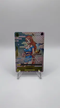 One Piece Championship 25-26 O-Nami (Event Pack) Promo OP06-101 Alt Art NM - Image 1