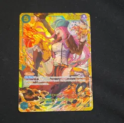 Bandai One Piece CCG Jewelry Bonney OP12-118 SEC Legacy Master Foil Alt Art - Image 1