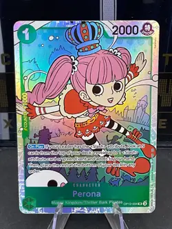Perona OP12-034 (SR) Super Rare Legacy of the Master One Piece English - Image 1