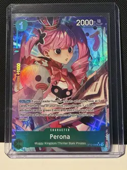 Perona (Alternate Art) OP12-034 Legacy of the Master Foil - Image 1