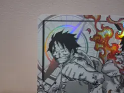 Luffy and Ace Parallel Alt Art Leader ST30 English NM - Image 2