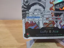 Luffy and Ace Parallel Alt Art Leader ST30 English NM - Image 4