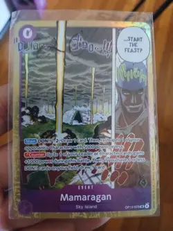 One Piece TCG Mamaragan OP15-078 Event Foil SR Adventure On Kami’s Island NM - Image 1
