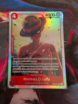 Monkey D Luffy SR OP12-015 Legacy of the Master One Piece English - Image 1