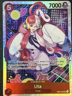 Extra Booster: One Piece Heroines Edition One Piece CCG Uta EB03-003 SR - Image 1
