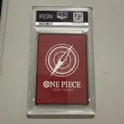One Piece St22-001 English Ace & Newgate Black White Art PSA 10 - Image 2