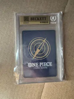 Bandai One Piece Monkey D. Luffy OP13-118 Alt Art SEC Foil ENG BGS 10 2025 - Image 2