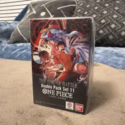 One Piece The Time Of Battle DP-11 Double Pack Box (Factory Sealed) - Image 1