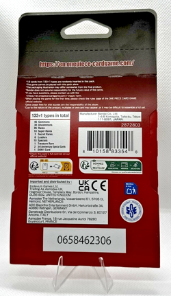 One Piece OP13 Carrying on His Will Sleeved Booster pack - Image 2