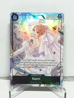 One Piece NAMI #OP15-086 SR Alt Art Adventure on Kami's Island English 🔥🔥🔥 - Image 1
