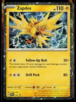 Zapdos - Holo Promo SV: Scarlet & Violet Promo Cards 157 NM - Image 1