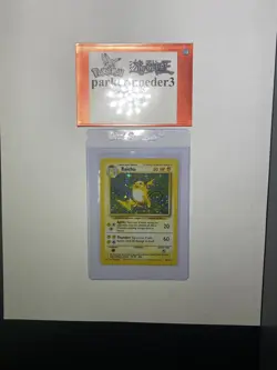 Pokemon Card Raichu Holo 11/102 Mint Ultra Pro PSA - Great Condition - Image 1