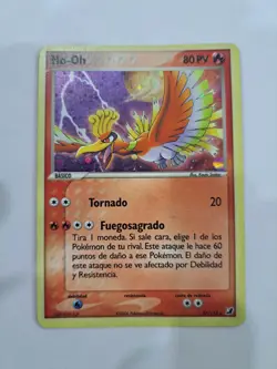 Pokemon Card Ho-oh Cosmos Holo Fuerzas Ocultas 27/115 SPANISH - FREE SHIPPING - Image 1