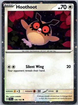Hoothoot - 126 (Cosmos Holo) 126/162 Miscellaneous Cards & Products Promo Holo - - Image 1