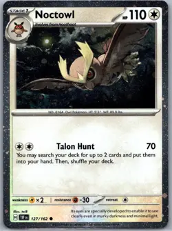 Noctowl - 127 (Cosmos Holo) 127/162 Miscellaneous Cards & Products Promo Holo -N - Image 1