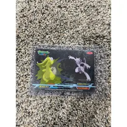 Pokemon Japanese Card Goodra vs Mega Mewtwo X Battle Scene XY Rare - Image 1