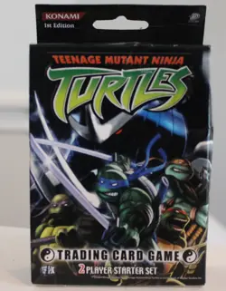 2004 Teenage Mutant Ninja Turtles TMNT Trading Card Game 2-Player Starter Set - Image 1