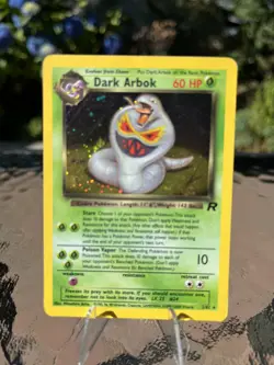 Pokemon Holo Rare Dark Arbok 2/82 from The Year 23000 according to card - Image 2