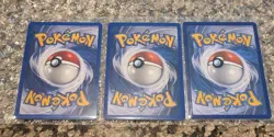 Vintage Pokemon Card Lot Of 3 Charizard Non-Holo Mew And Pikachu - Image 2