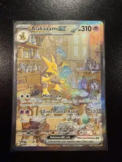 Alakazam EX Special Illustration Rare Sv: Scarlet & Violet 151 Card 201/165 NM - Image 1
