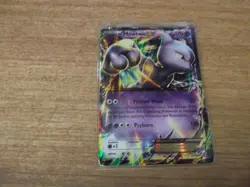 Mewtwo EX XY183 Black Star Promo RARE Holo Pokemon Card MP 2016 - Image 1