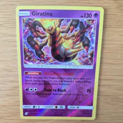 GIRATINA 86/236 POKEMON CARD (UNIFIED MINDS SET) REVERSE HOLO - Image 1